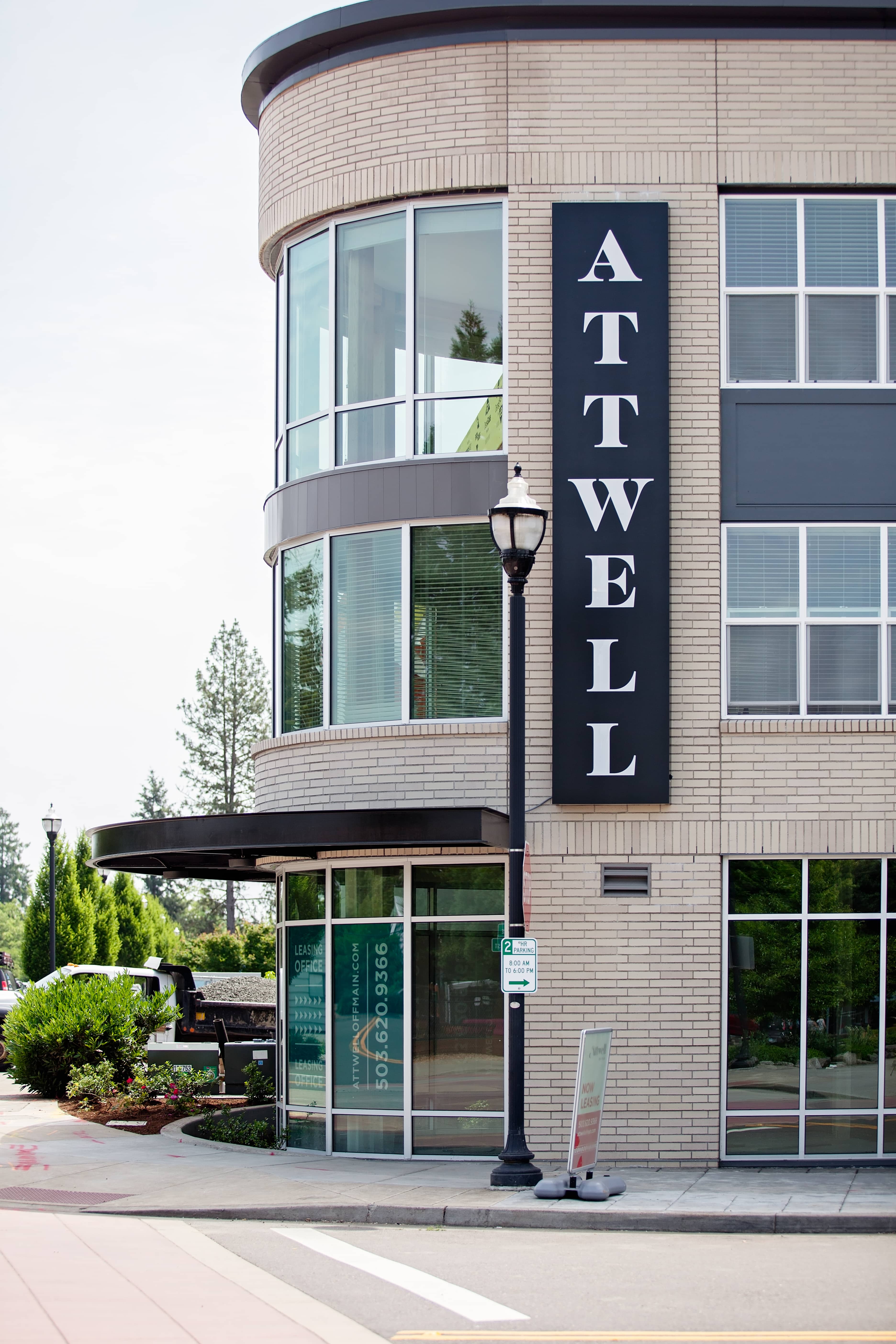 Attwell exterior building.